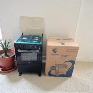 High Heat Resistant Body Free Standing Cooker With Gas Oven