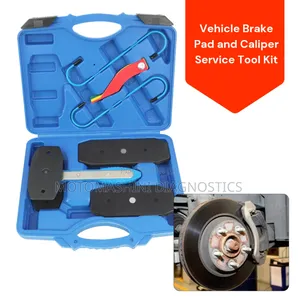 Vehicle Brake Pad and Caliper Ratchet Spreader Service Tool Kit