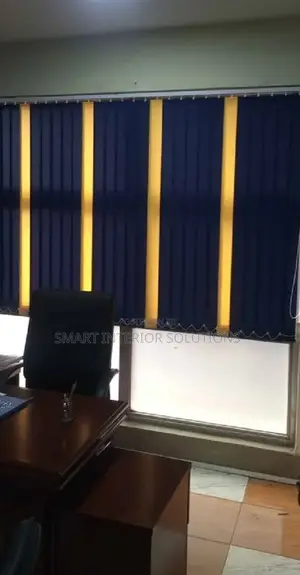 Private Vertical Office Blinds