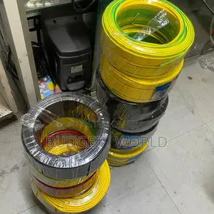 Heavy Duty 450/750v 90m Electrical Wiring Yellow and Black Cables