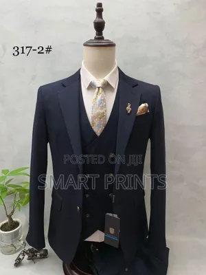 Elegant 3-Piece Men’S Suit – Blazer, Vest Trousers. Call