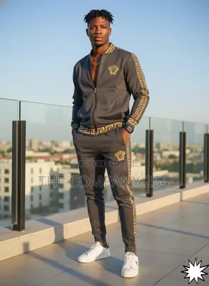 Quality Design Versace Men 2 Pieces Track Suits