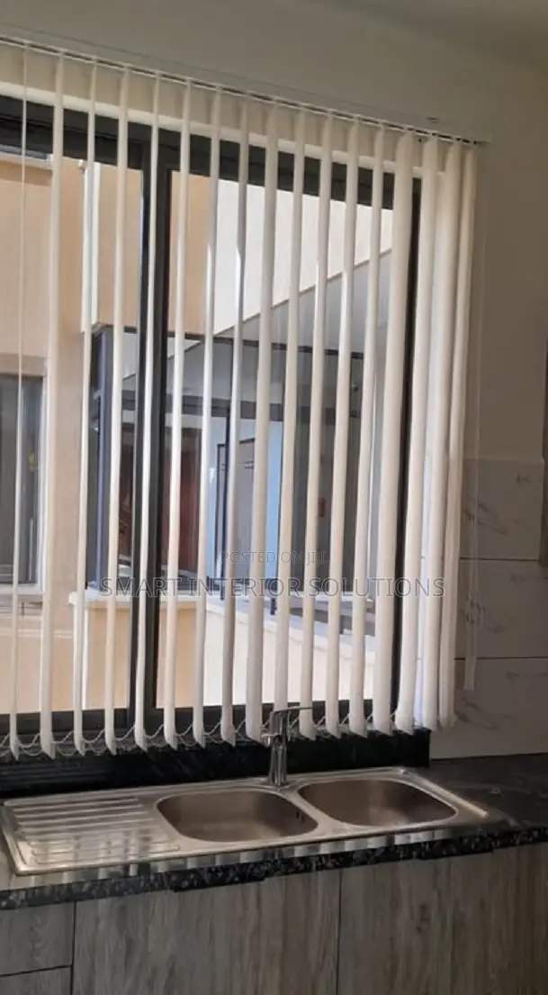 Kitchen Vertical Window Blinds