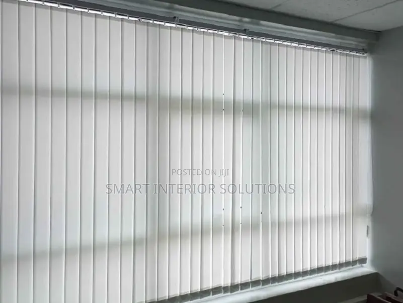 Vertical Window Blinds, Adjusted Easily