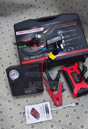 High Power Car Jump Starter Compressor - Multi-Functional Jump Starter