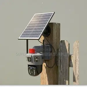 Weatherproof Housing Two Way Audio Support 4g Dual Lens Solar Camera