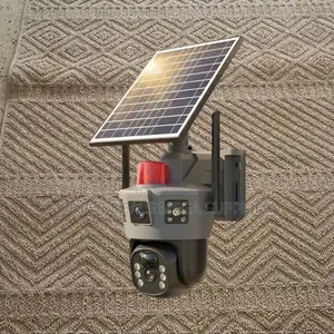 Ultra Low Power 4g Dual Lens Solar Security Camera With Remote Control