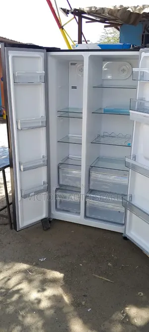 Clean Side by Side Refrigerator