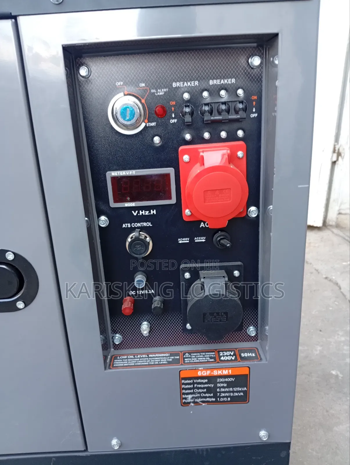 9kva(10kva ) Dual Phase Three Phase Cigma Silent Diesel Generator