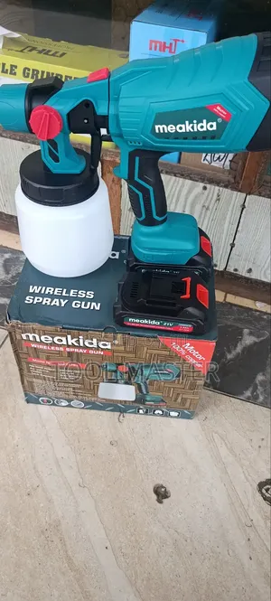 Meakida Cordless Spray Paint/ Rechargeable Batteries Spray Paint 48v