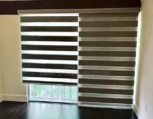 Sheer Roller Window Blind- Brown