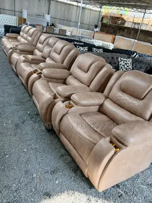 Tasty 7 Seater Semi Recliner Sofa 3 2 1 1