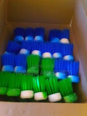 Hard Broom Head Only (Green Blue)