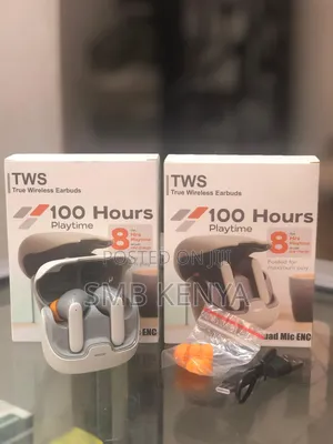 Quad Mic TWS With Enc 100hrs Playtime