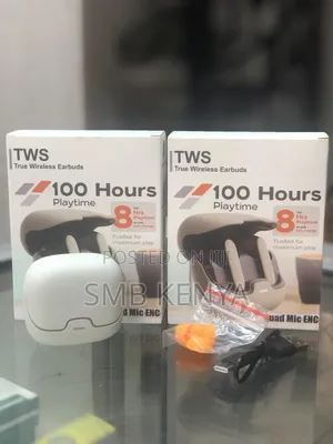 Quad Mic TWS With Enc 100hrs Playtime