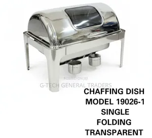 Chaffing Dish Single Folding Transparent Model 19026-1