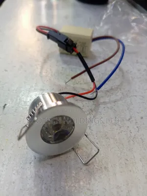 1wts Silver Body Red Color Cabinet Light