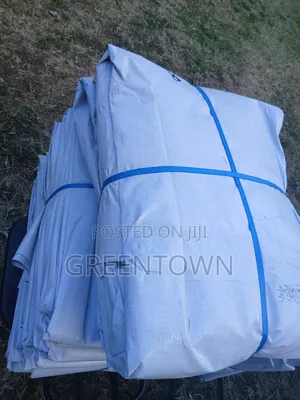 Heavy-Duty Waterproof 4m by 6m Tarpaulin (Hema / Chandarua)