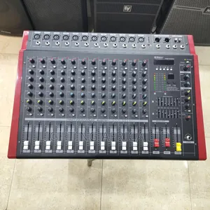12 Channels Proffesional Powered Mixer Usb and Bluetooth Enabled