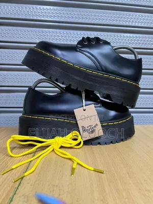 Dr.Martens 1461 Black Smooth Leather Double Sole