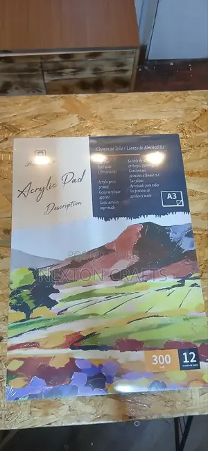 Acrylic Pad 12 Pages A3