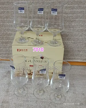 6pcs Classic Cocktail Wine Glasses
