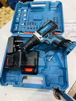 Rechargeable Electric Hand Drill Screw Set – 26pc Kit