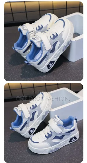 Kids Plain Fashion Shoes Sizes 26-37