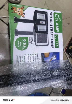 300watts Automatic Motion Sensor Solar Lamp