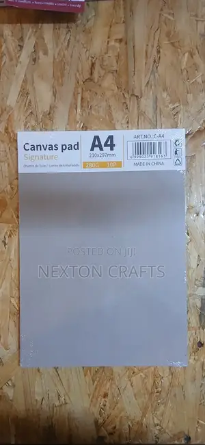 Canvas Pad Signature A4