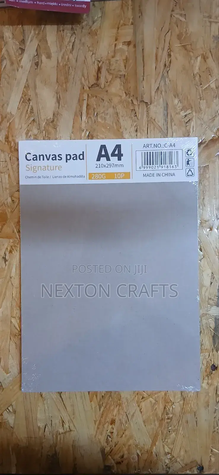 Canvas Pad Signature A4