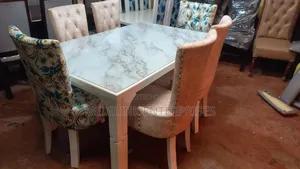 Marble Top 6-Seater Orgy Dinner Set