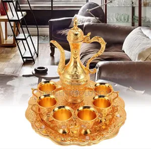 8pcs Elegant Luxury Arabic Coffee Set