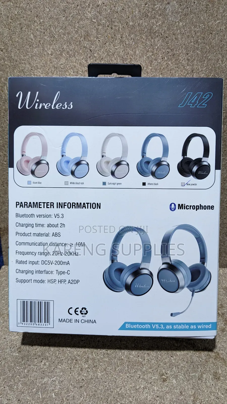 Wireless J42 Headphones