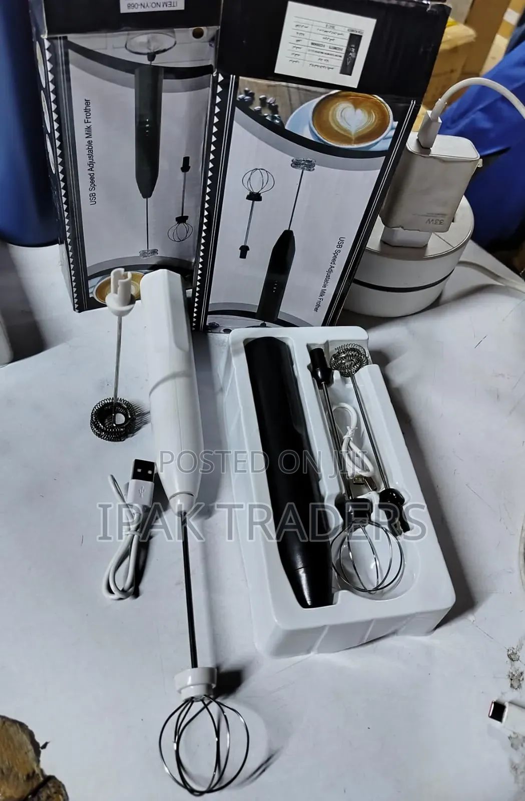 2 In1 Electric Milk Frother