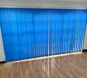 Sky Blue Office Vertical Slats For Vertical Window Blinds