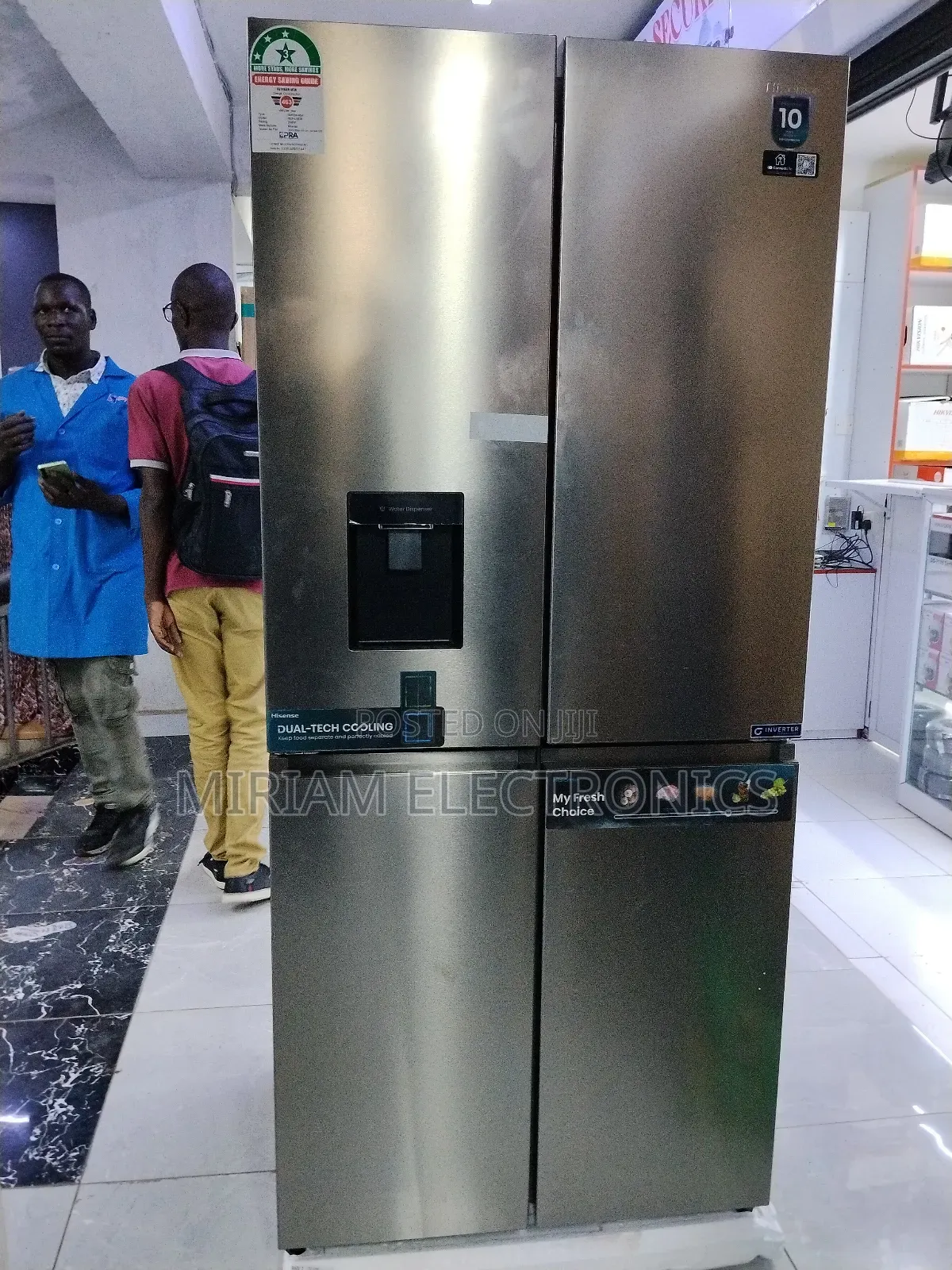 Hisense 4 Door Fridge 470l Ref470dr