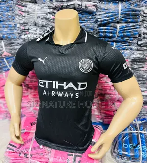 Manchester City Jersey -Black