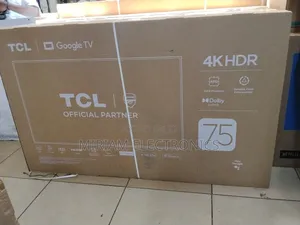 TCL 75′′ V6c HDR Smart Google Tv – 75v6c (2025 Model)
