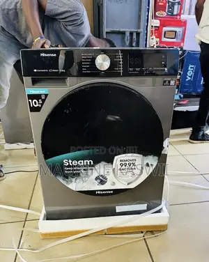 10,5 Kg Hisens Front Load Machine Spin