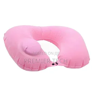 *Inflatable Travel Neck Pillow Now Available in Pink
