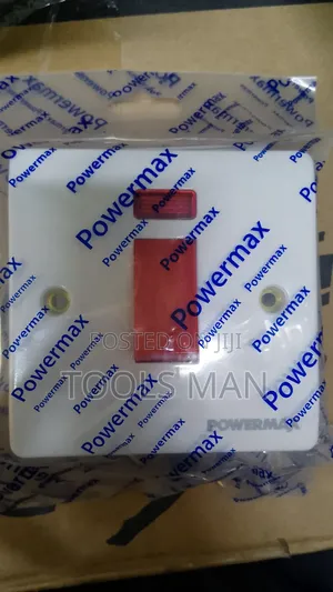 Powermax 1 Gang 2 Way Electrical Water Switch.