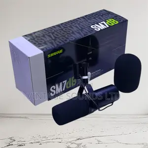 Shure Sm7db Streaming Podcasting Dynamic Microphone