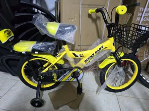Yellow Bonny Baby Size 16 Kids Bike