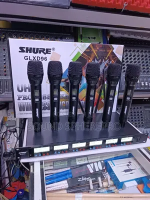 Shure Glxd96 Changeable Frequency Wireless Microphone