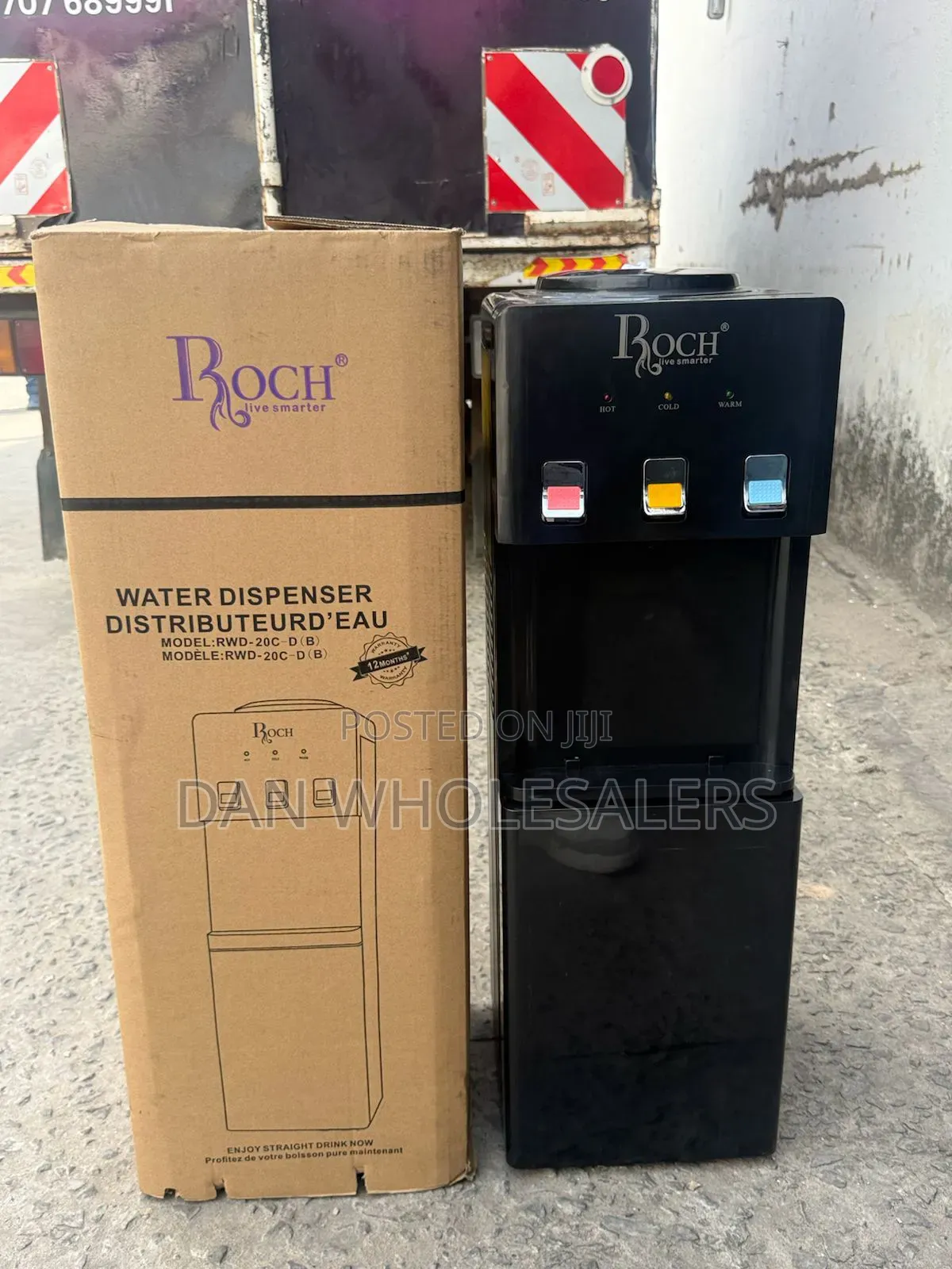 Executive 3 Taps Standing Roch Dispenser