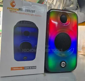 Euroken Bluetooth Speaker With Light System/Portable Speaker