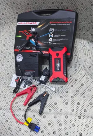 High Power Car Jump Starter Power Bank Tyre Inflator Multi Function