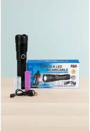 Led Tactical Torch Rechargable