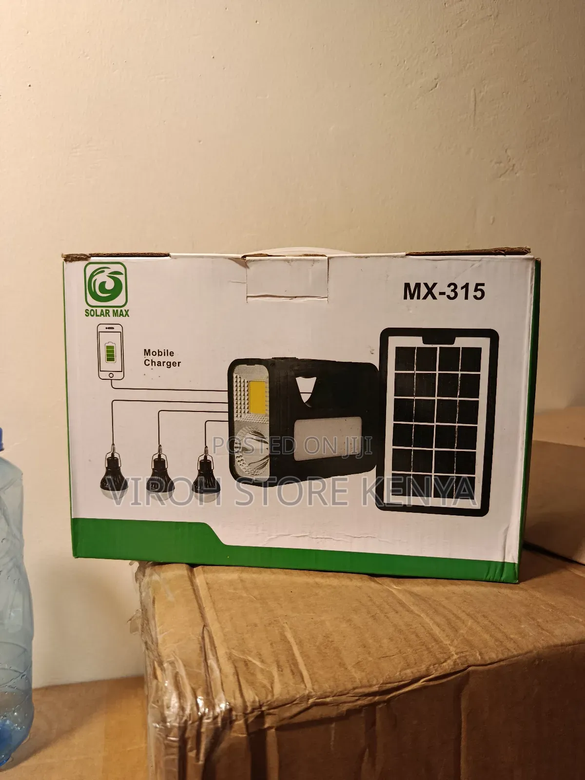Rechargeable Campaign Light Solar Emergency Home System